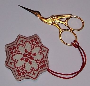 Scissor with scissorfob