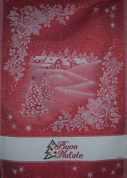 Strofinaccio Buon Natale